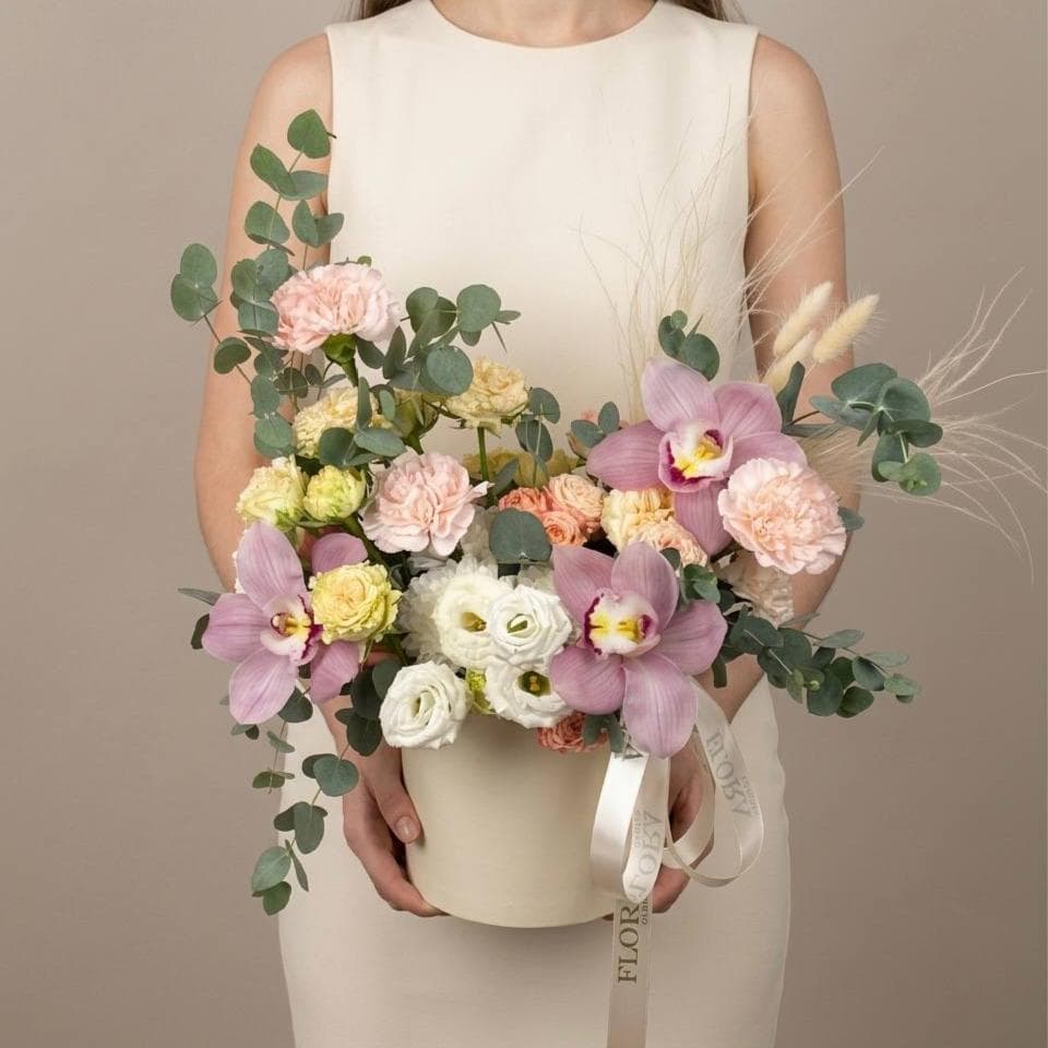 Композиция Pink Orchid Garden