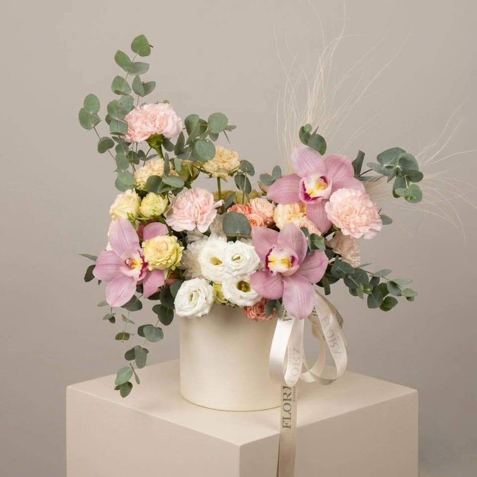 Композиция Pink Orchid Garden